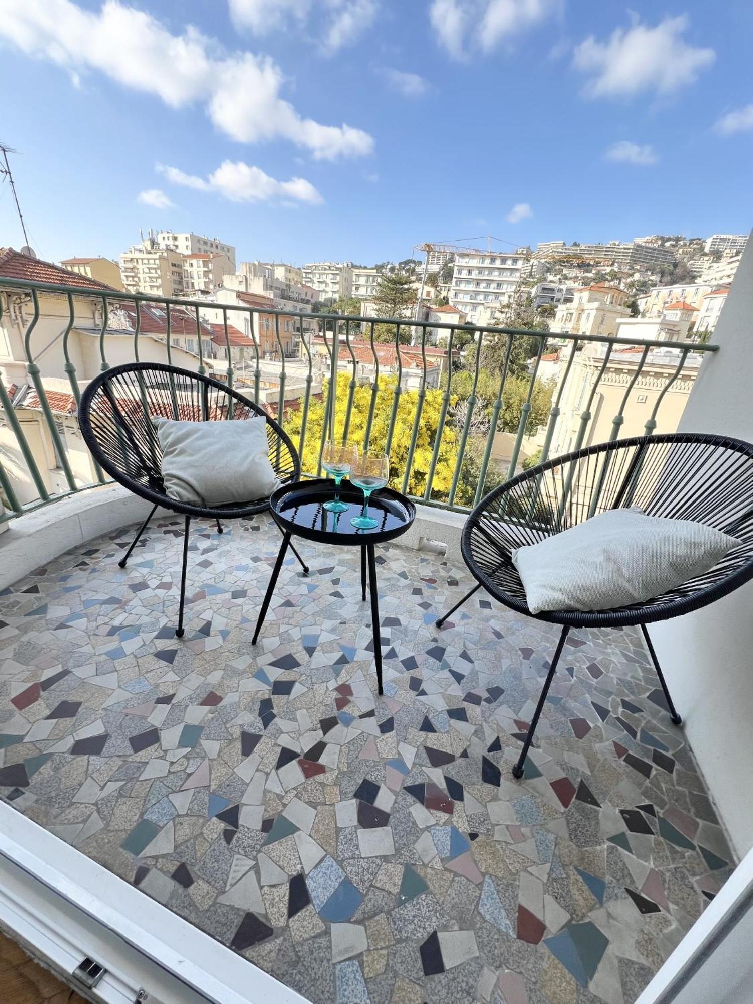 Mj-Select - Gambetta 4 Pers Terrace Clim Apartman Nizza Kültér fotó